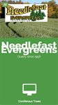 Mobile Screenshot of needlefastevergreens.com